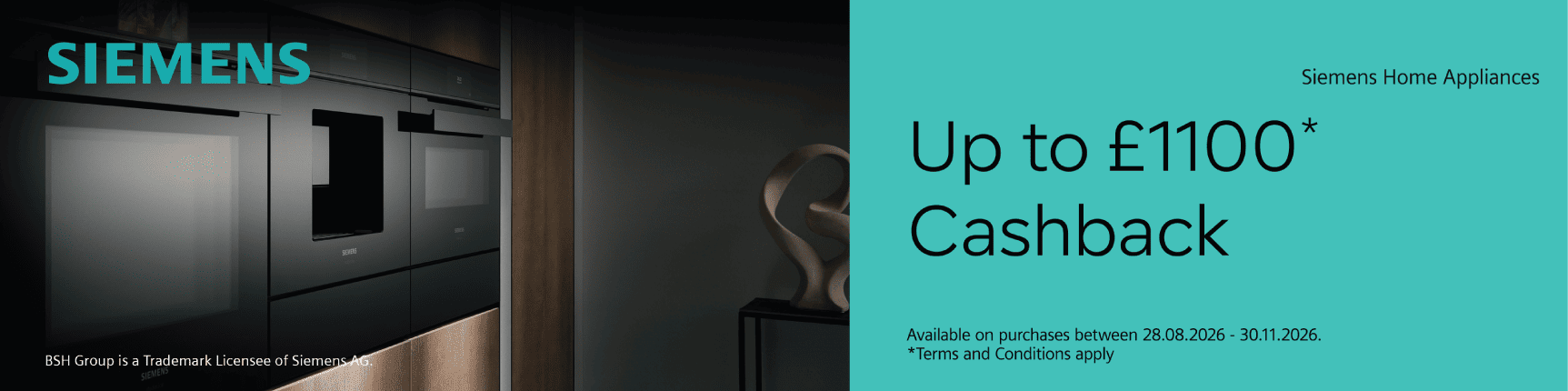 Upgrade Your Kitchen with Siemens Cashback