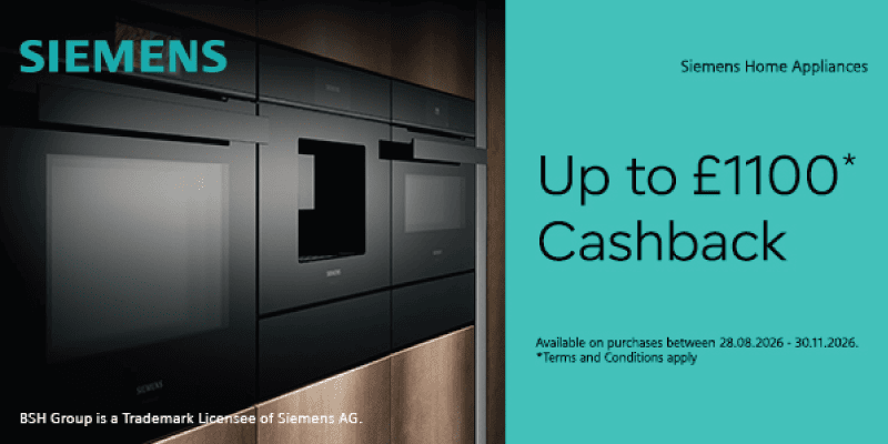 Upgrade Your Kitchen with Siemens Cashback